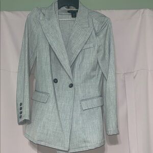 Tahari Light Gray Women's Blazer